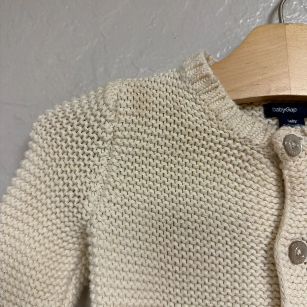 $15 ADD ON baby gap chunky knit cardigan 6-12M Zara Mini Boden Janie and‎ Jack